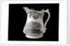 Jug transfer-printed in black on one side with a view of HMS 'Agamemnon' at anchor and the other with the 'Great Eastern' under sail and steam by unknown