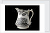 Jug transfer-printed in black on one side with a view of HMS 'Agamemnon' at anchor and the other with the 'Great Eastern' under sail and steam by unknown