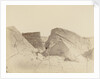 Newly formed floe-bergs, showing the old line of floatation by George White