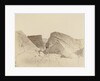 Newly formed floe-bergs, showing the old line of floatation by George White