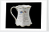 Shaped mug with gilt scrolling rims commemorating the Falklands War, 1982 by St George Fine Bone China