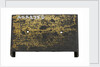 Brass plate by unknown