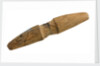 Wooden toggle by unknown