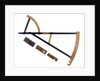 Backstaff - Front with vanes by Benjamin Macy