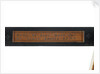 Backstaff - Inscription by Benjamin Macy