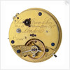 Pocket watch '11465' movement by George Oram & Son