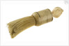 A whalebone-handled brush, possibly a shaving brush by unknown