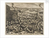 Virginia; Indians slaughtering the English near Jamestown by Gottfried