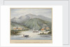 Destruction of the Boyne estates by the rebel slaves in 1831 by James Fuller Boxer