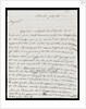 Letter from the Sandwich Papers by unknown
