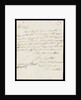 Letter from the Sandwich Papers by unknown