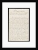 Letter from the Sandwich Papers by unknown