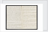 Letter from the Sandwich Papers by unknown
