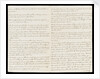 Letter from the Sandwich Papers by unknown
