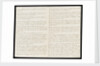 Letter from the Sandwich Papers by unknown