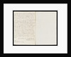 Letter from the Sandwich Papers by unknown