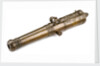 Brass smoothbore muzzle loading gun by C. Ouderogge
