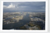 Aerial view of National Maritime Museum, Greenwich and river Thames by National Maritime Museum