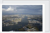 Aerial view of National Maritime Museum, Greenwich and river Thames by National Maritime Museum