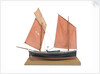 A full hull model of the mackerel driver 'Ebenezer' (1867) by Max T. Davey