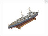 Full hull exhibition model of  cruiser HMS 'Argonaut' (1941) by M.A. Batchelor
