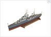 Full hull exhibition model of  cruiser HMS 'Argonaut' (1941) by M.A. Batchelor