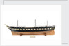 50-gun frigate HMS 'Nankin' (1850) by unknown