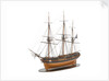 Model of a warship (1800); French; Frigate; 44-46 guns by unknown