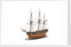 Model of a warship (1800); French; Frigate; 44-46 guns by unknown
