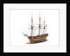 Model of a warship (1800); French; Frigate; 44-46 guns by unknown
