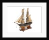 Brig fighting vessel, 14 guns by unknown