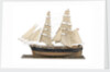 Sailing brig 'Marie Sophie' (1879) by Max T. Davey