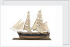 Sailing brig 'Marie Sophie' (1879) by Max T. Davey