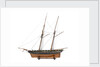 Armed schooner 'Globe' 1840 by unknown
