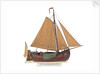 Model of a Dutch sailing cargo botter by unknown