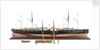 Painted model of 'Great Eastern' (1858) by unknown