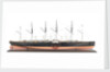 Painted model of 'Great Eastern' (1858) by unknown