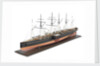 Painted model of 'Great Eastern' (1858) by unknown