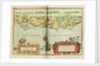 The sea coastes of England between the Isle of Wight and Dover, with the principal havens thereof according to their situation and appearing by Lucas Janz Waghenaer
