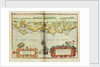The sea coastes of England between the Isle of Wight and Dover, with the principal havens thereof according to their situation and appearing by Lucas Janz Waghenaer