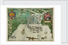 Map of Santo Domingo by Baptista Boazio