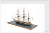 Model of 28-gun frigate HMS 'Samarang' (1822) by unknown