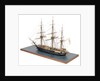 Model of 28-gun frigate HMS 'Samarang' (1822) by unknown