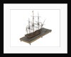 Warship (Fr, circa 1800) by unknown