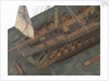 Warship (Fr, circa 1800) by unknown