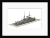 HMS 'Hindustan' (1903) by Alma Claude Burlton Cull