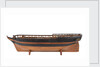 Full hull model for 'Ealing Grove' (1840) by Unknown