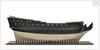 First rate warship, 100 guns by unknown