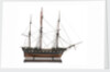 Sloop and sixth rate warship HMS 'Actaeon' (1831) 28 Guns by unknown
