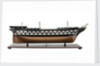 Second rate warship, 80 guns by Unknown